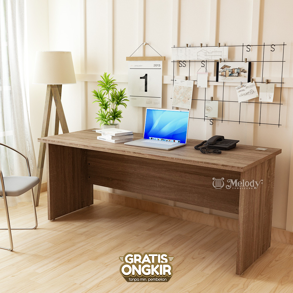 Melody Furniture - Meja Kerja Meja Tulis Meja Kantor FRENCO 2 MT 180 SOD