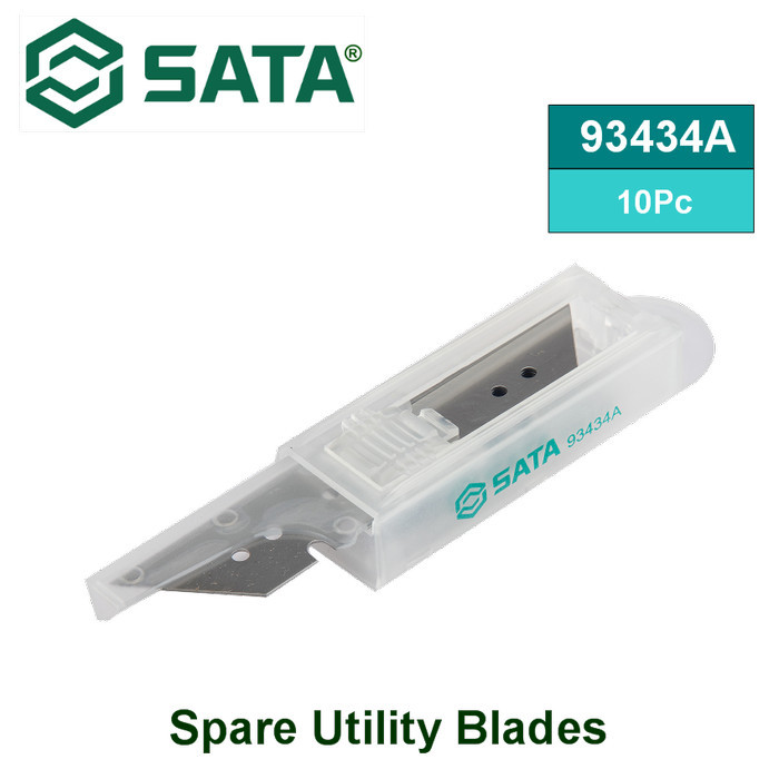 

SATA 93434A Isi Cutter - 10Pc. Spare Utility Blades