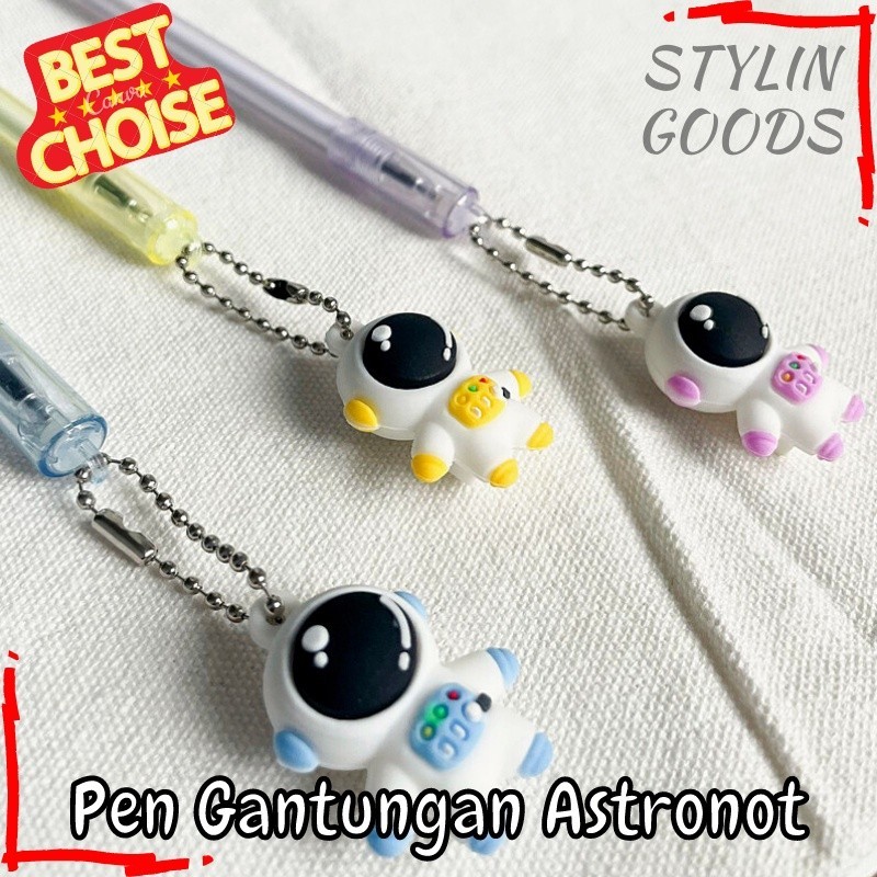 

GROSIR 4/8/12 PCS PULPEN GANTUNGAN ASTRONOT PEN GEL GANTUNGAN ASTRONOT ANGKASAWAN LUCU UNIK TERBARU