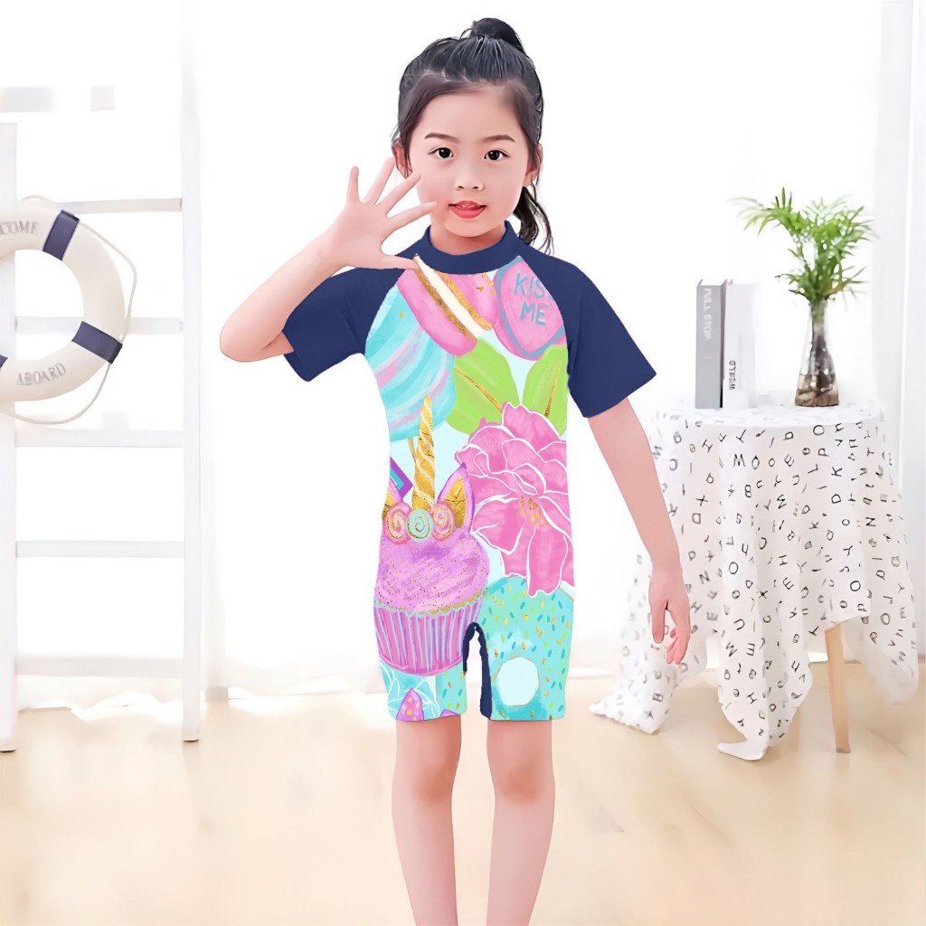 aldanstore406 baju renang anak perempuan surfer girl