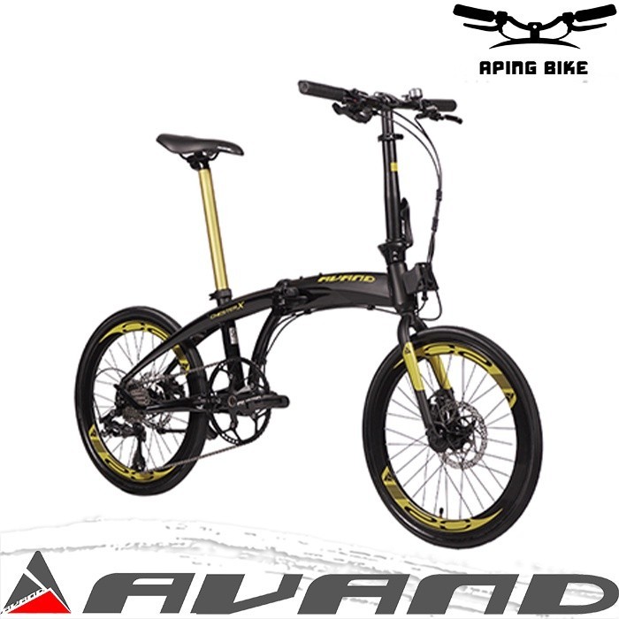 PROMO Sepeda Avand Chester X 20 Sepeda Lipat Dewasa Folding Bike 20 - BK-GD