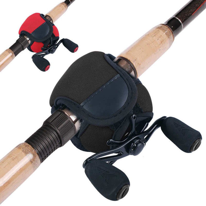 Baitcasting Fishing Reel Bag Fly Fishing Reel Case Cover Neoprene Wheel Protective Case Waterproof R