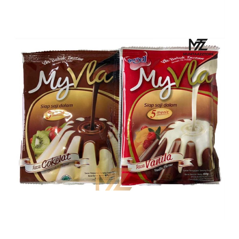 

️ YERAH GROSIR ️ FORISA Nutrijell MyVla My Vla Fla Pudding Dressing Serbaguna