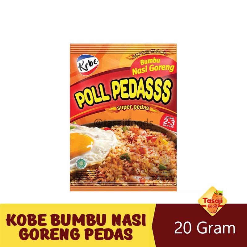 

Kobe Bumbu Nasi Goreng Super Pedas 20gr