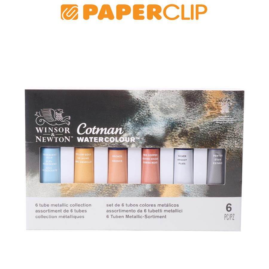 

WATERCOLOR WINSOR & NEWTON METALLIC TUBE SET 0390703 6C