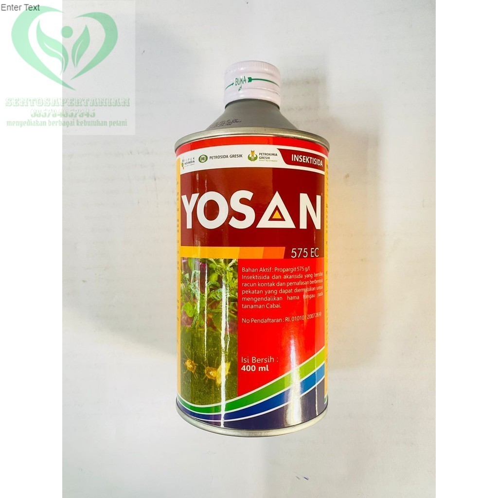 PRODUK TERLARISS Insektisida akarisida penegndali tungau YOSAN 575EC isi 400ml dari PETROSIDA GRESIK