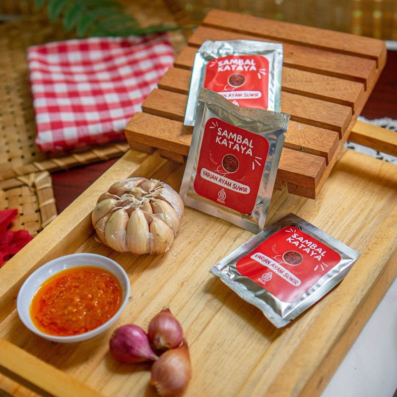 

Sambal Sachet Ayam Suwir 20gr/ Isi 10 sachet