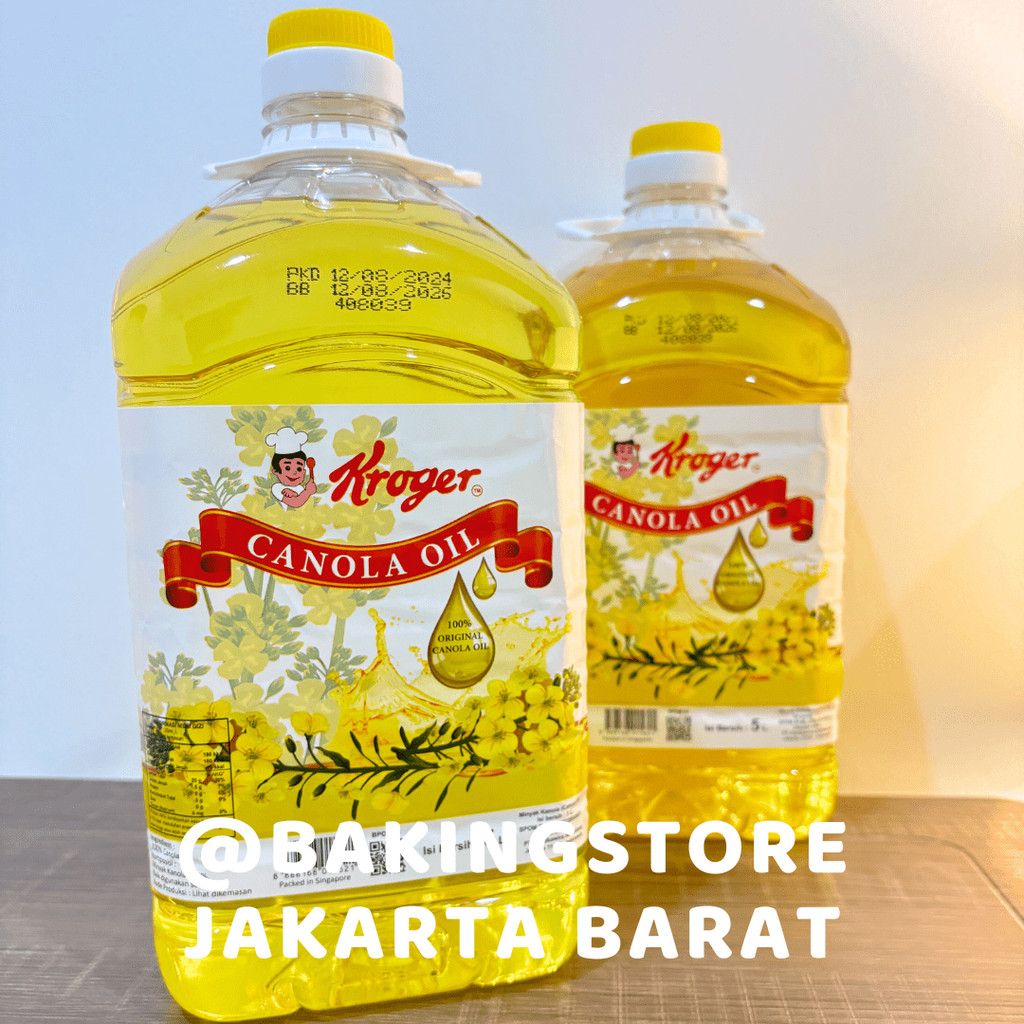 

Canola Oil Kroger 5 Liter | Minyak Kanola 5L