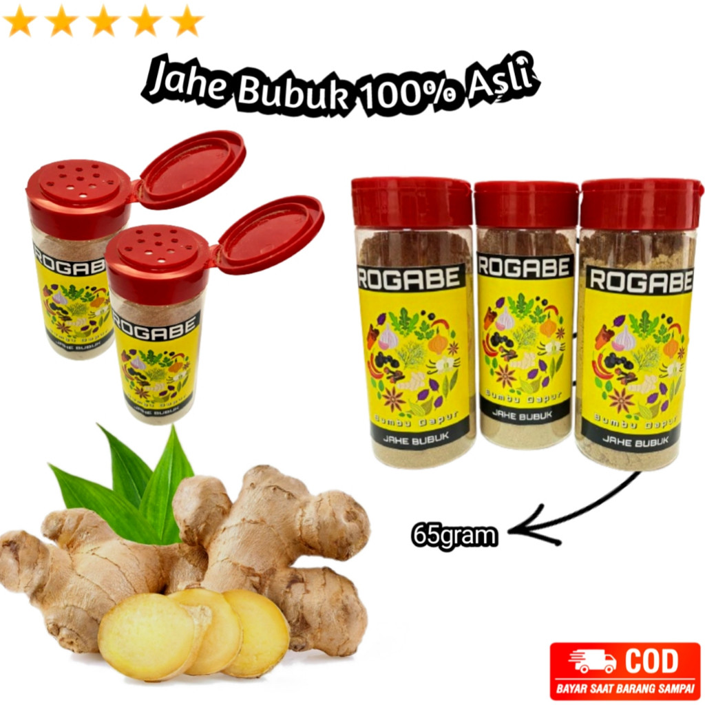 

Jahe Bubuk Asli 100% Tanpa Campuran / BD / N K