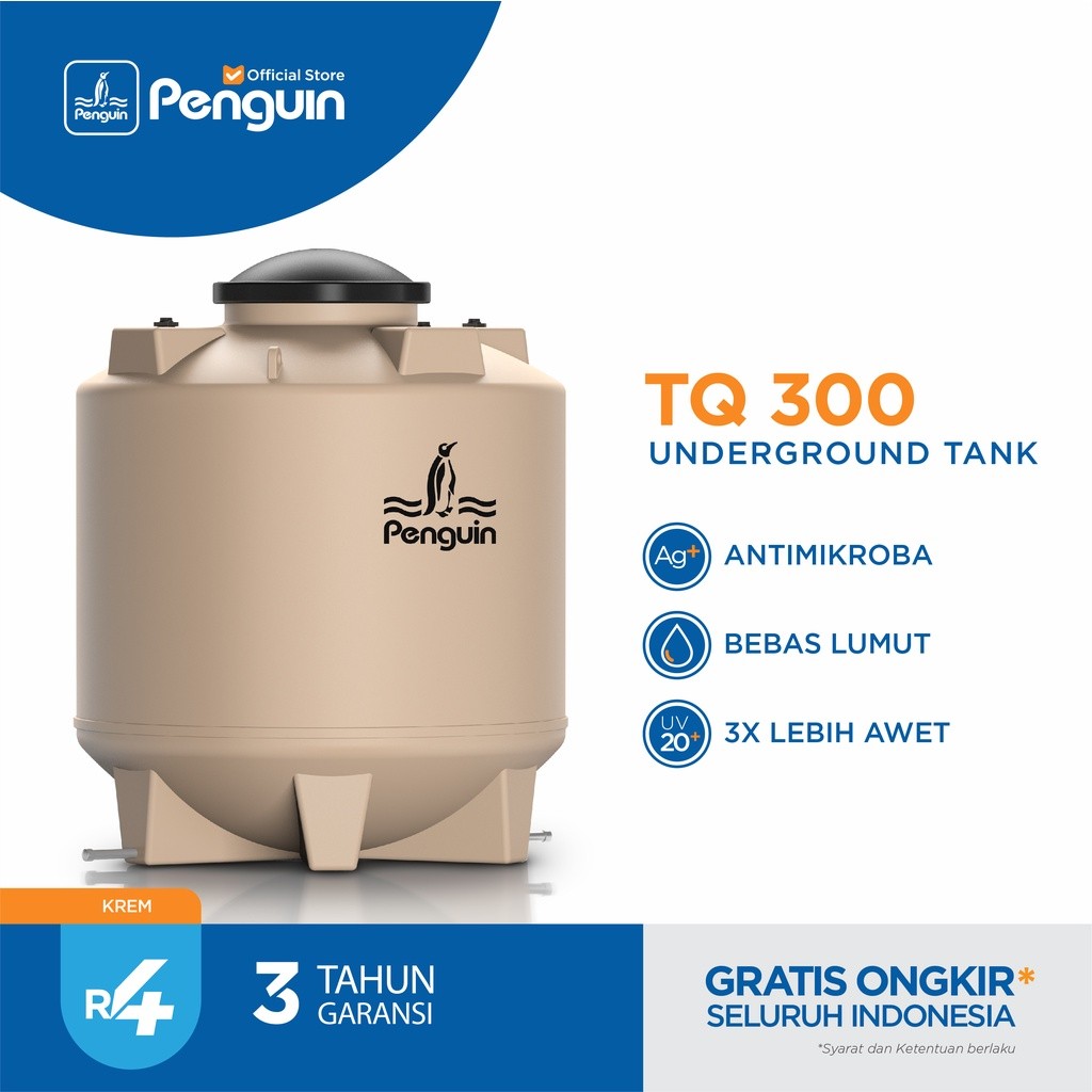 Penguin TQ-300 3000 Liter Toren Tandon Tangki Air Underground Tank