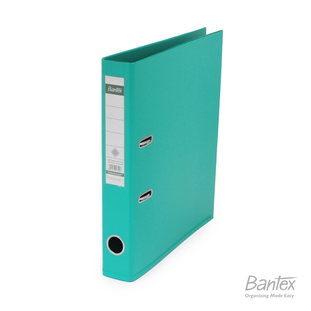 

[BMS Bekasi] Bantex Ordner A4 5cm Turquoise 1451V22 PVC Lever Arch File