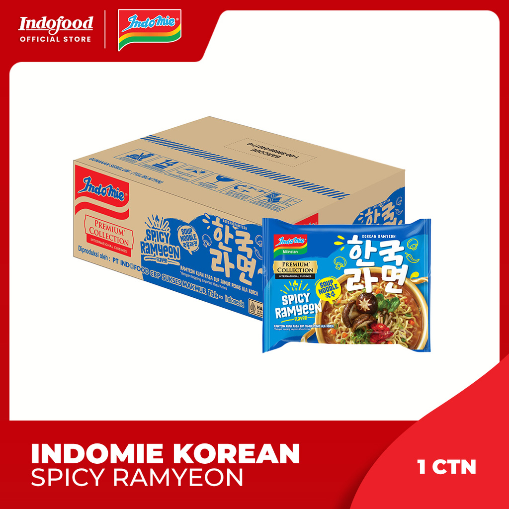 

Promo 7.7 CTN - Indomie Korean Spicy Ramyeon 83 Gr