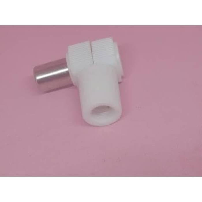 Jack Antena TV bentuk L Kualitas Bagus ( Warna Putih )//Jack Antena TV bentuk L Kualitas Bagus ( War