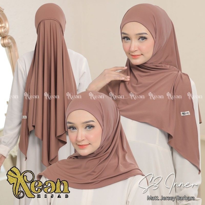 ( F ) SEGITIGA INNER Jersey Jilbab Segitiga Instan Jersey Premium Instan Segitiga Inner Jersey By Ke