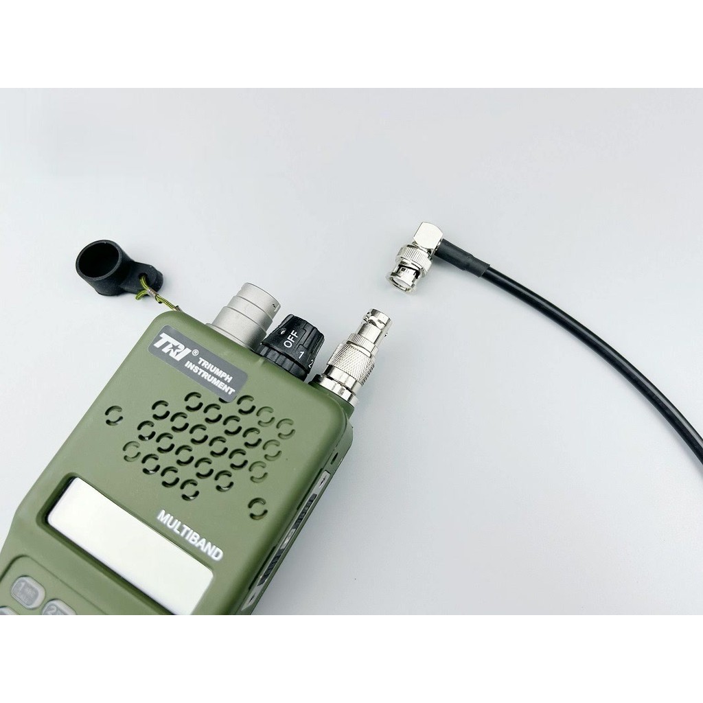 PRC152 PRC148 Zero Attenuation Elbow 360-Degree Rotary Antenna Extension Cable