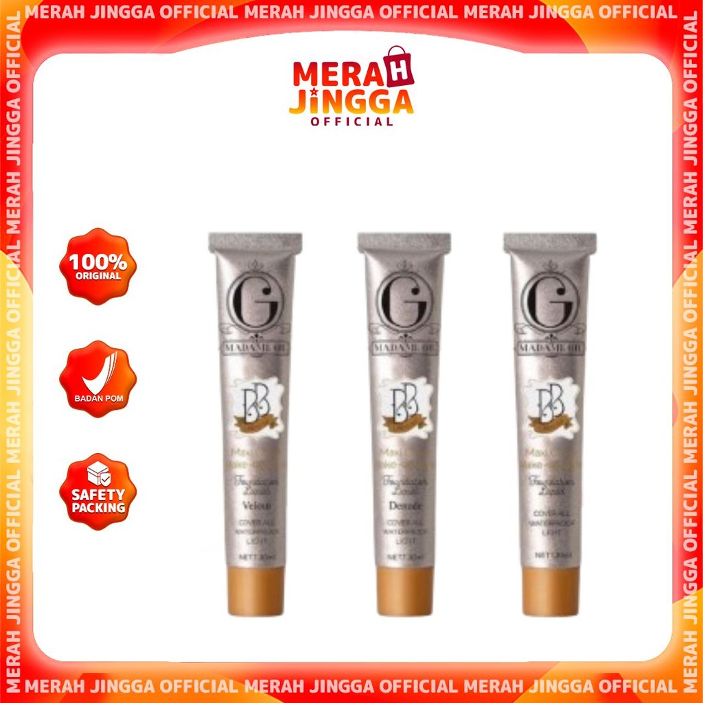 Madame Gie BB  Femme Foundation Liquid Denude |  Merah Jingga Official