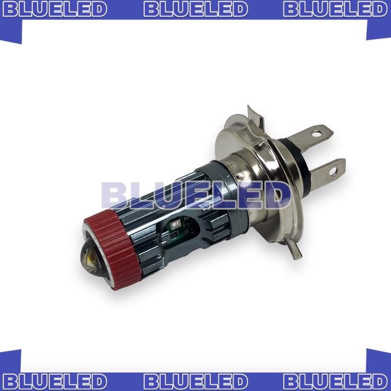 COD Lampu Depan LED H4 Laser Plus Senja Biru - Lampu Utama LED 2 Warna Putih Kuning