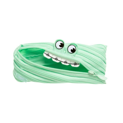 

[New]Promo Pouch Lucu / Tempat Pensil - Zipit Gorge Monster Pouch - Hijau