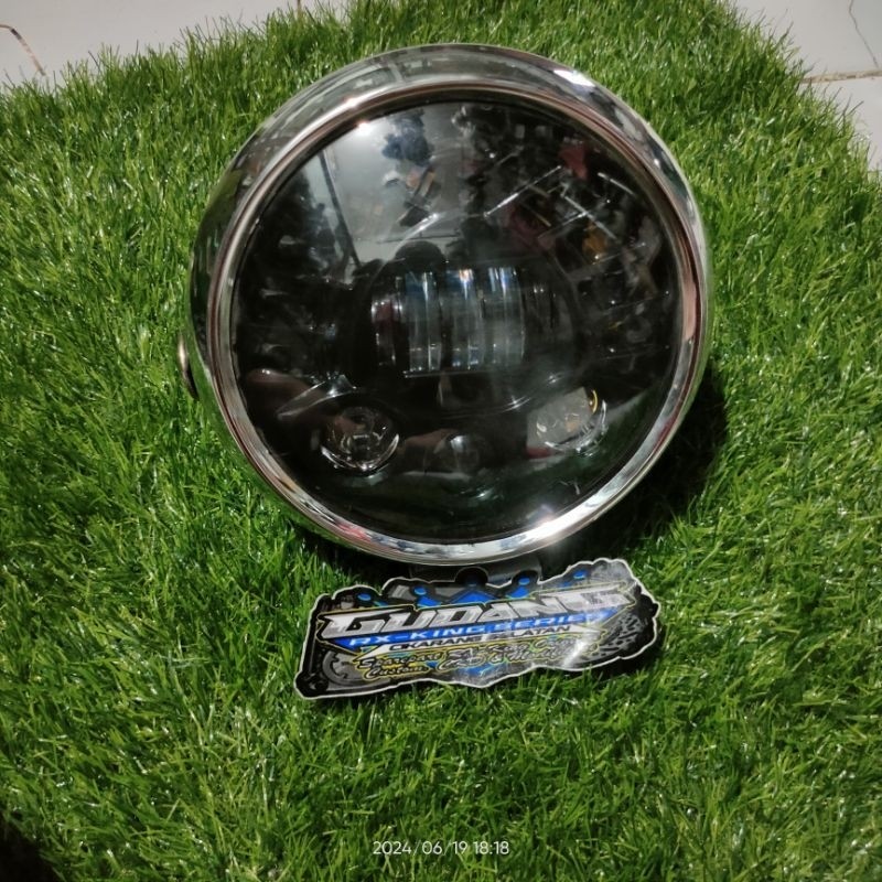 Lampu bulat demeker RX king peredam RX king new 2006-2009 universal
