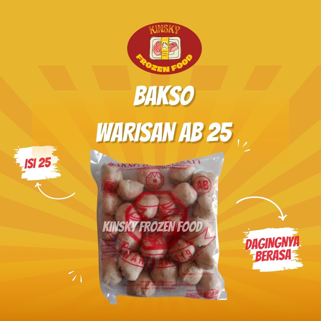 

BAKSO SAPI WARISAN AB 25