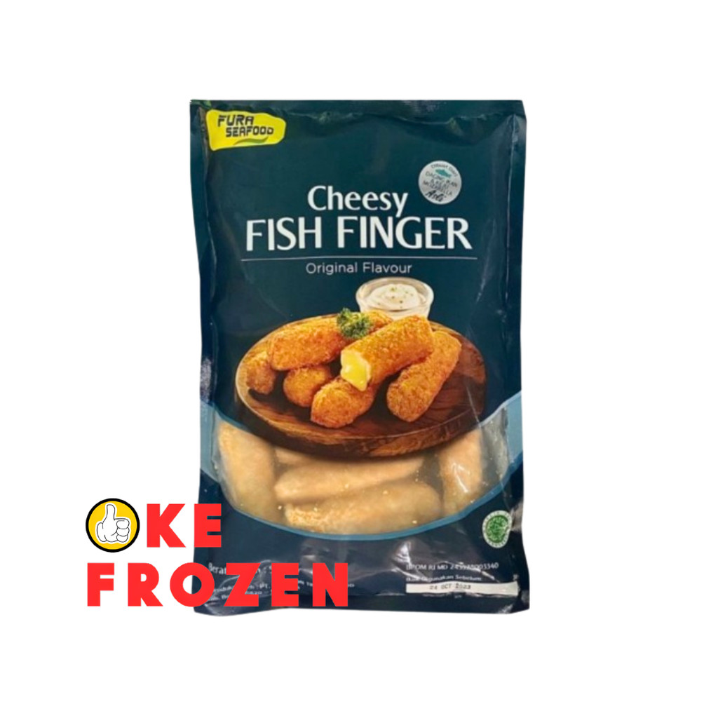 

FURA SEAFOOD CHEESY FISH FINGER 500GR/IKAN KEJU