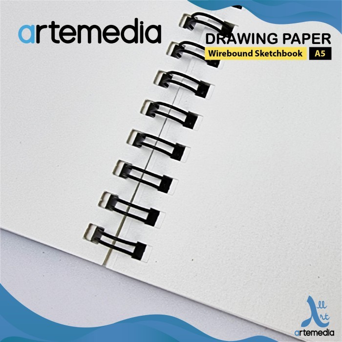

Buku Sketsa Artemedia Drawing Paper Book A5 Wire Bound Sketchbook