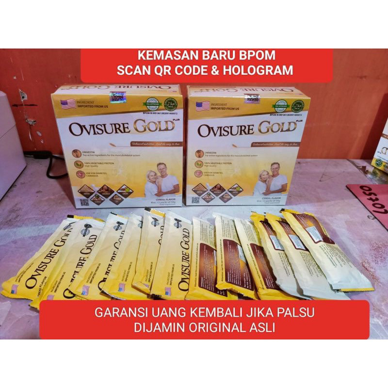 

OVISURE GOLD MILK SUSU VITAMIN TULANG DAN SENDI NYERI OTOT KERAM KEBAS ATASI ASAM URAT NYERI TULANG OSTEOPOROSIS (PAKET 1 BOX)