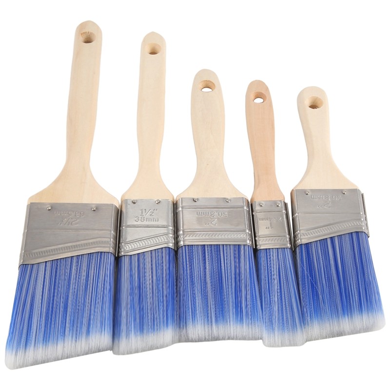 

Flat And Angle Brushes In Assorted Sizes Furniture Paint Brushes For Walls,Wall Paint Brushes 5 Pack