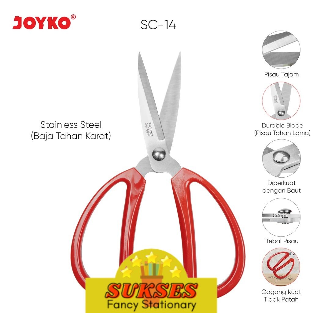 

Gunting Scissors Joyko SC-14