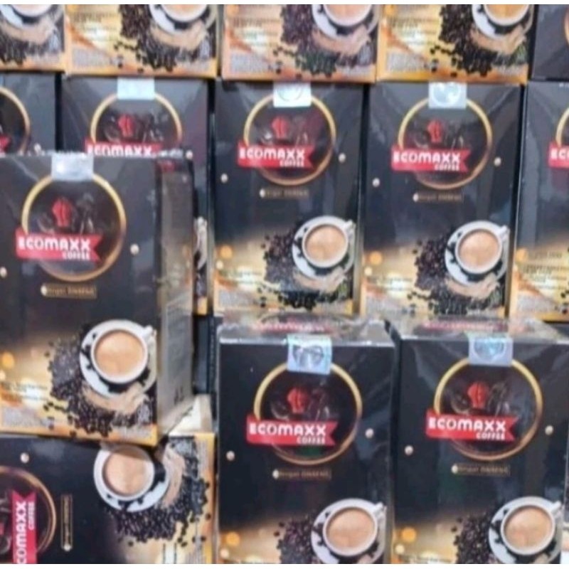 

kopi E C O M A X X kemasan perbox@ 10 Sashet