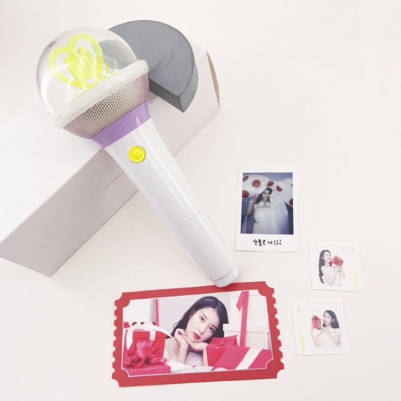 New IU Lightstick Official Version 3 Concert Fanlight Gifts Concert LED Lamps Fans Collections Light