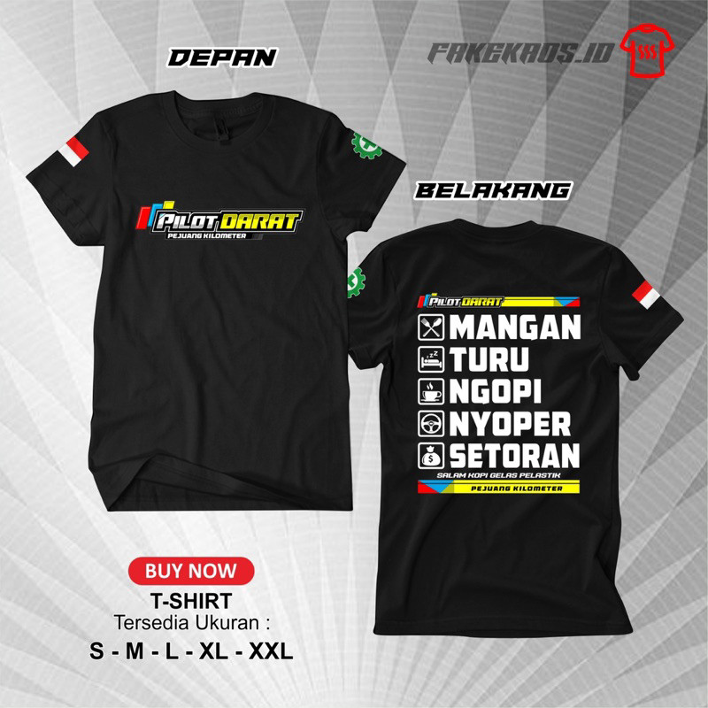 PILOT DARAT KAOS mangan-turu-ngopi-nyopir-setoran