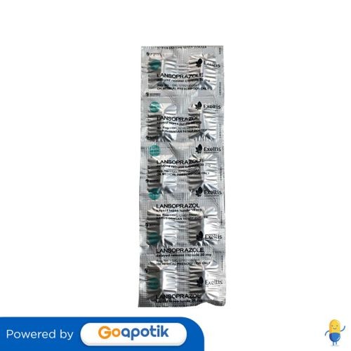 Lansoprazole Nufarindo 30 Mg Strip 10 Kapsul