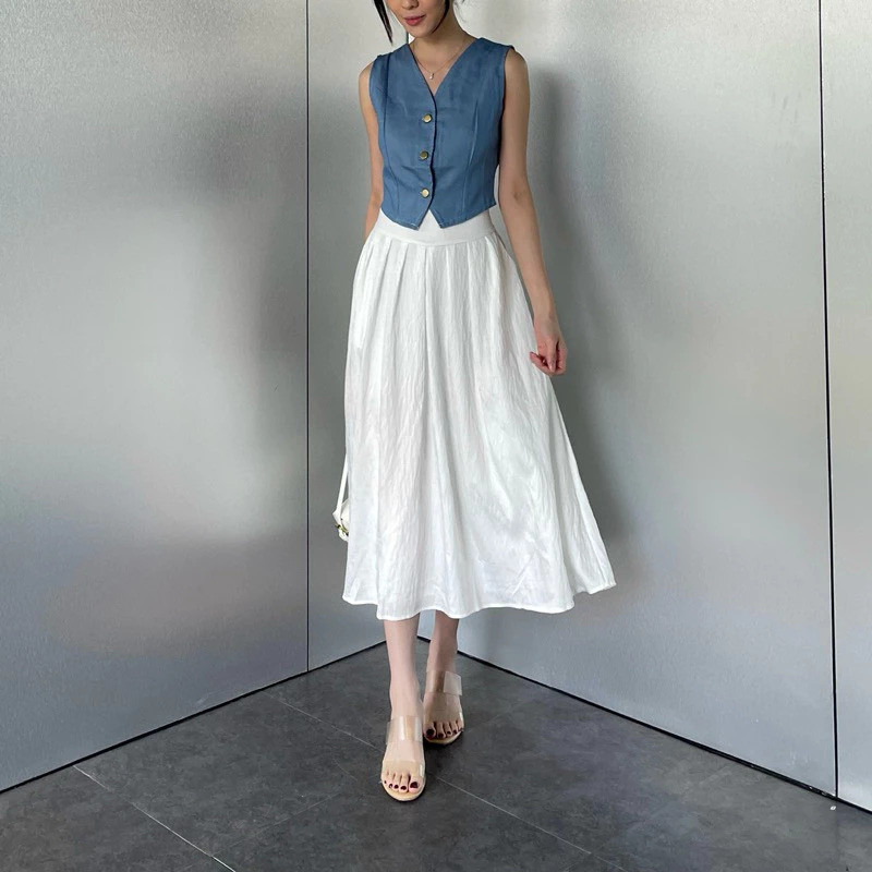 BEBENGKRIBBO - ROK PANJANG WANITA / MEISY SKIRT / ROK AESTHETIC / ROK KERJA KULIAH WANITA / ROK WANI