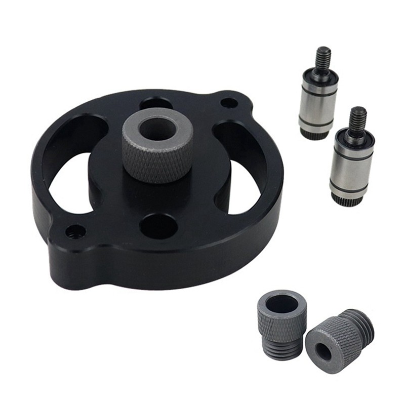

Woodworking Straight Hole Punching Beech Center Punching Tool Punching Positioner Kit
