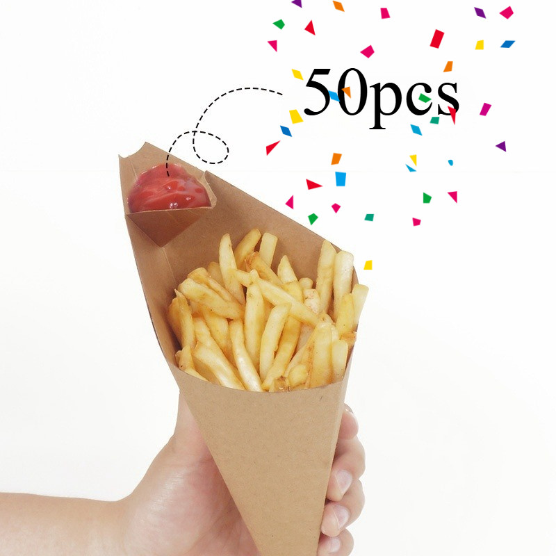 

Tray Kentang Goreng Dus 50pcs French Fries Box Churros Ayam 50pcs Dus Kemasan Kentang Goreng Box Packaging Kentang Goreng