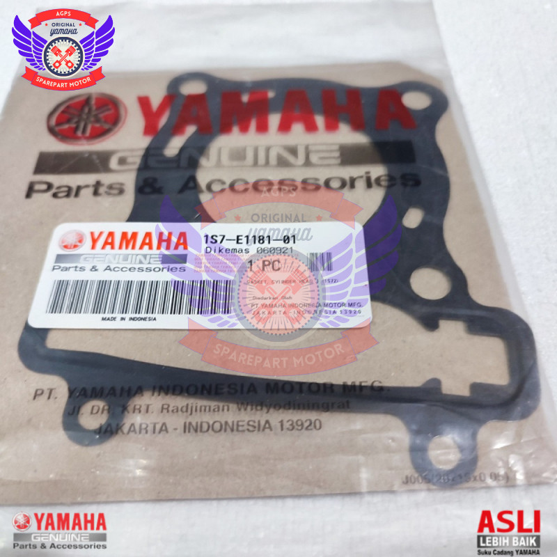 Packing Cylinder Head Jupiter MX Original Yamaha 1S7-E1181-01