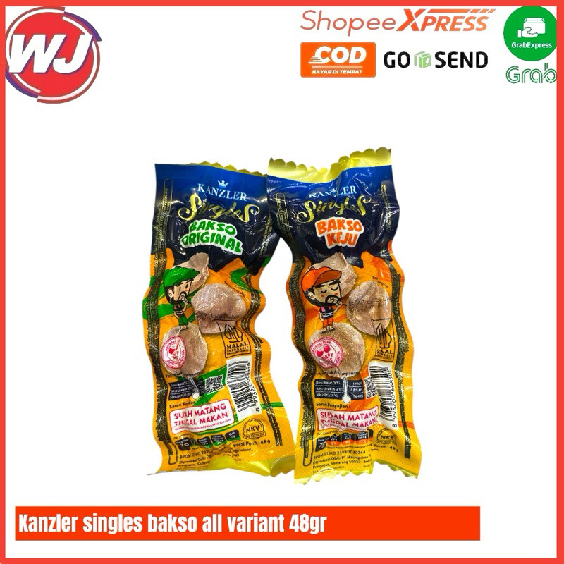 

New KANZLER SINGLES BAKSO ALL VARIANT 48GRAMPremium