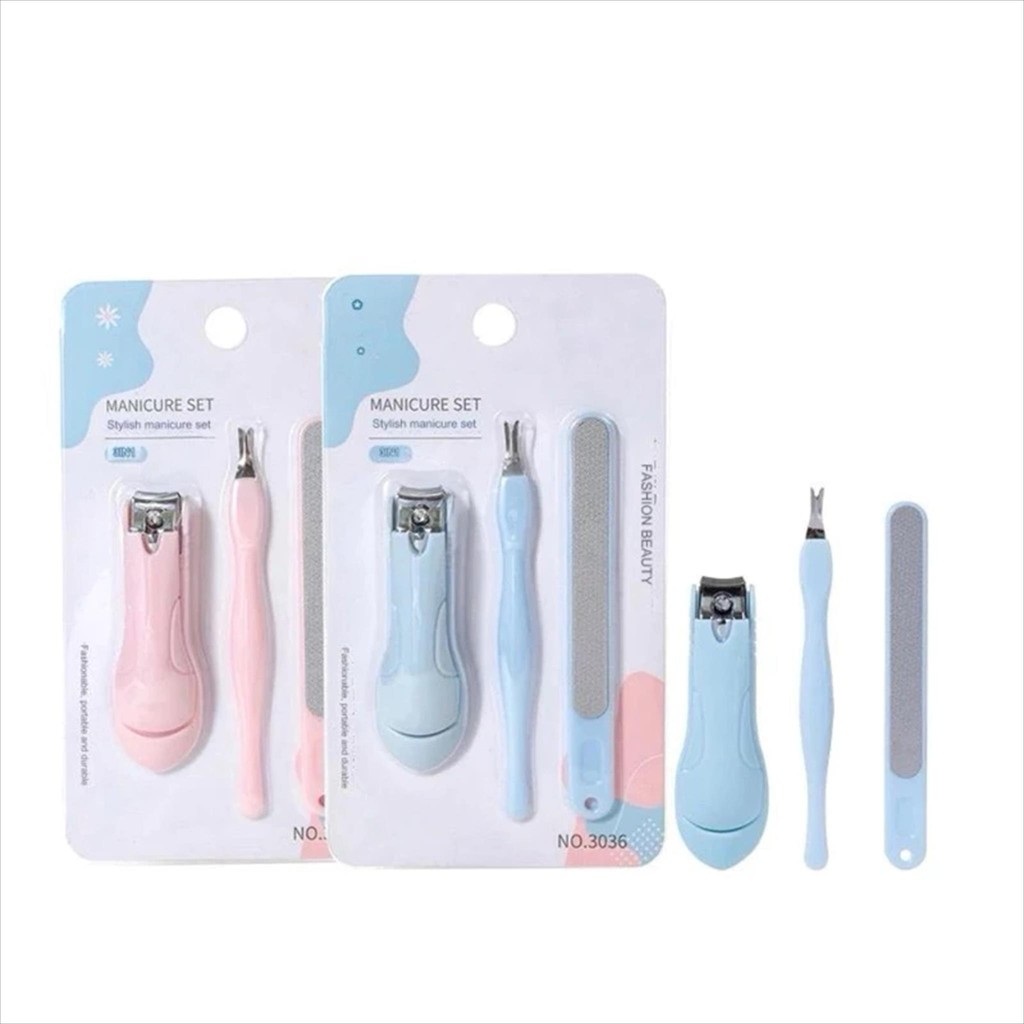 [3036] LMLTOP Gunting Kuku - Gunting Kuku Set - Gunting Kuku Set Lengkap - Kikir - Kutikula - Manicu