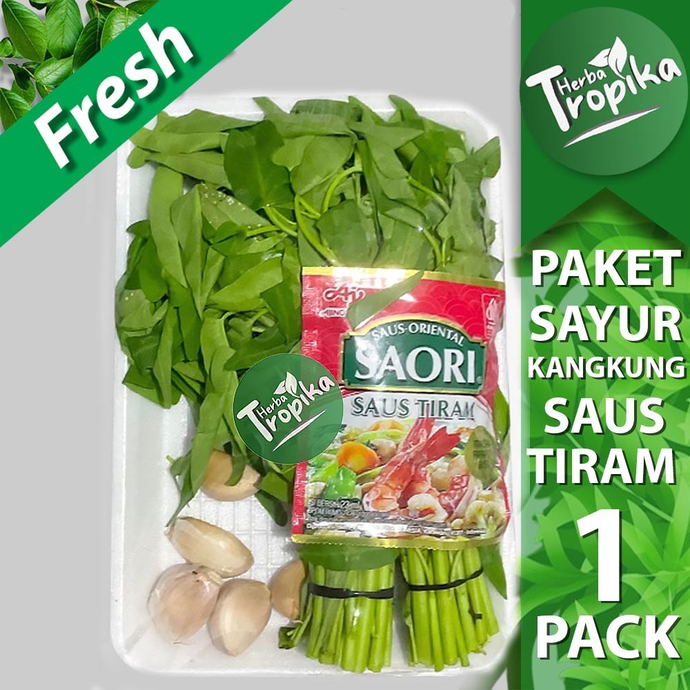 

Paket Sayur Kangkung Fresh Bonus Saori Saus Tiram 1 Pack Termurah Toko herba tropika