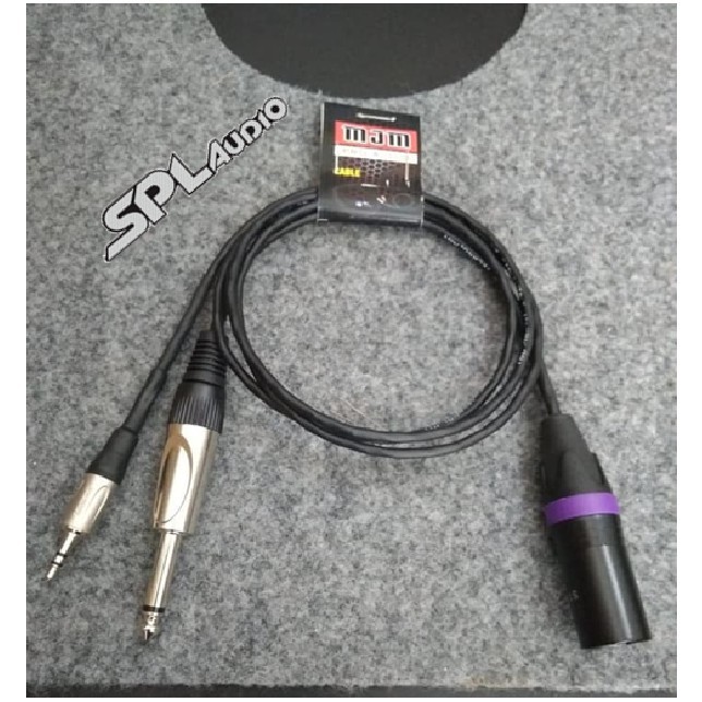 SPL AUDIO JACK MINI STEREO HP HIGH QUALITY (KONEKTOR HP KE MIXER)