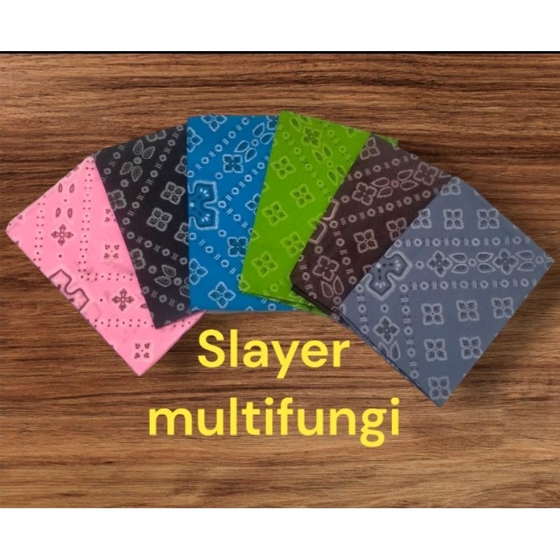 SLAYER KAIN BATIK BANDANA MULTIFUNGSI SYAL MOTIF BATIK