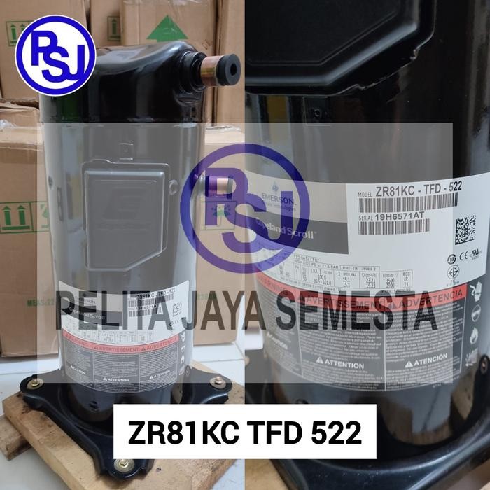 Kompresor Copeland ZR81KC-TFD-522 / Compressor Copeland ZR81KC / ZR81KC TFD 522