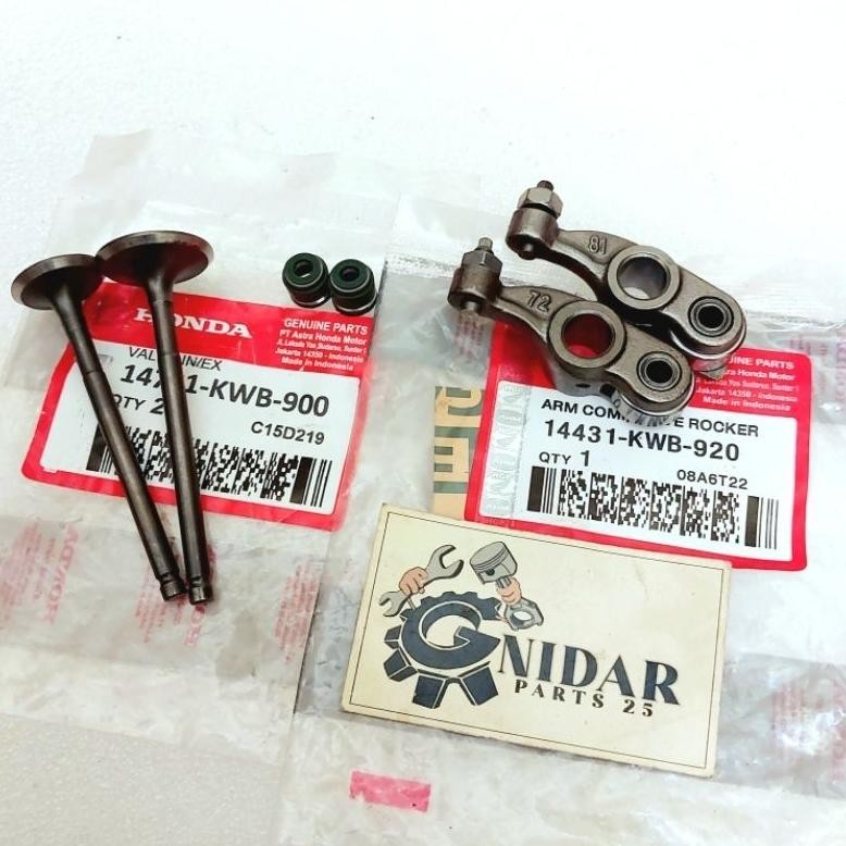 . Platuk Klep + Klep Set + Sil Klep Blade 110 Lama Revo Absolute Revo Fit 110 Karbu KWB