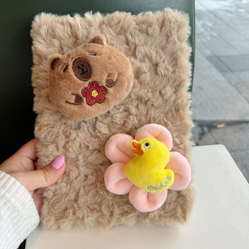 

Cute Cartoon Wildlife Notebook Lovely Capybara Diary Notebook Portable Durable Notebook Student Stationery School Supplies Gifts