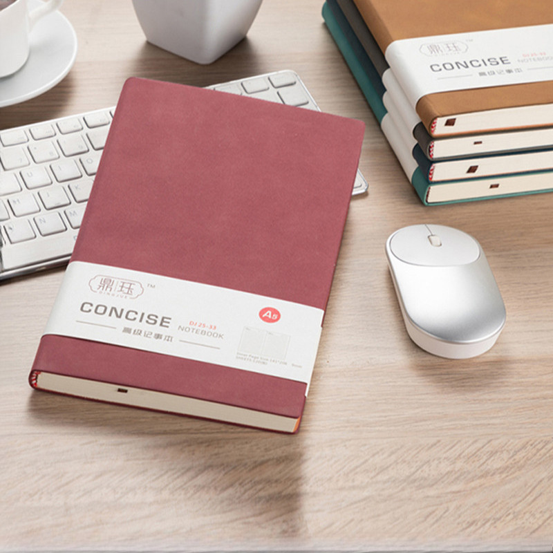 

A5 A6 80 sheets Business Pu Notepad Sheepskin Student Stationary Notebook Lined Daily Planner Notebook Journal