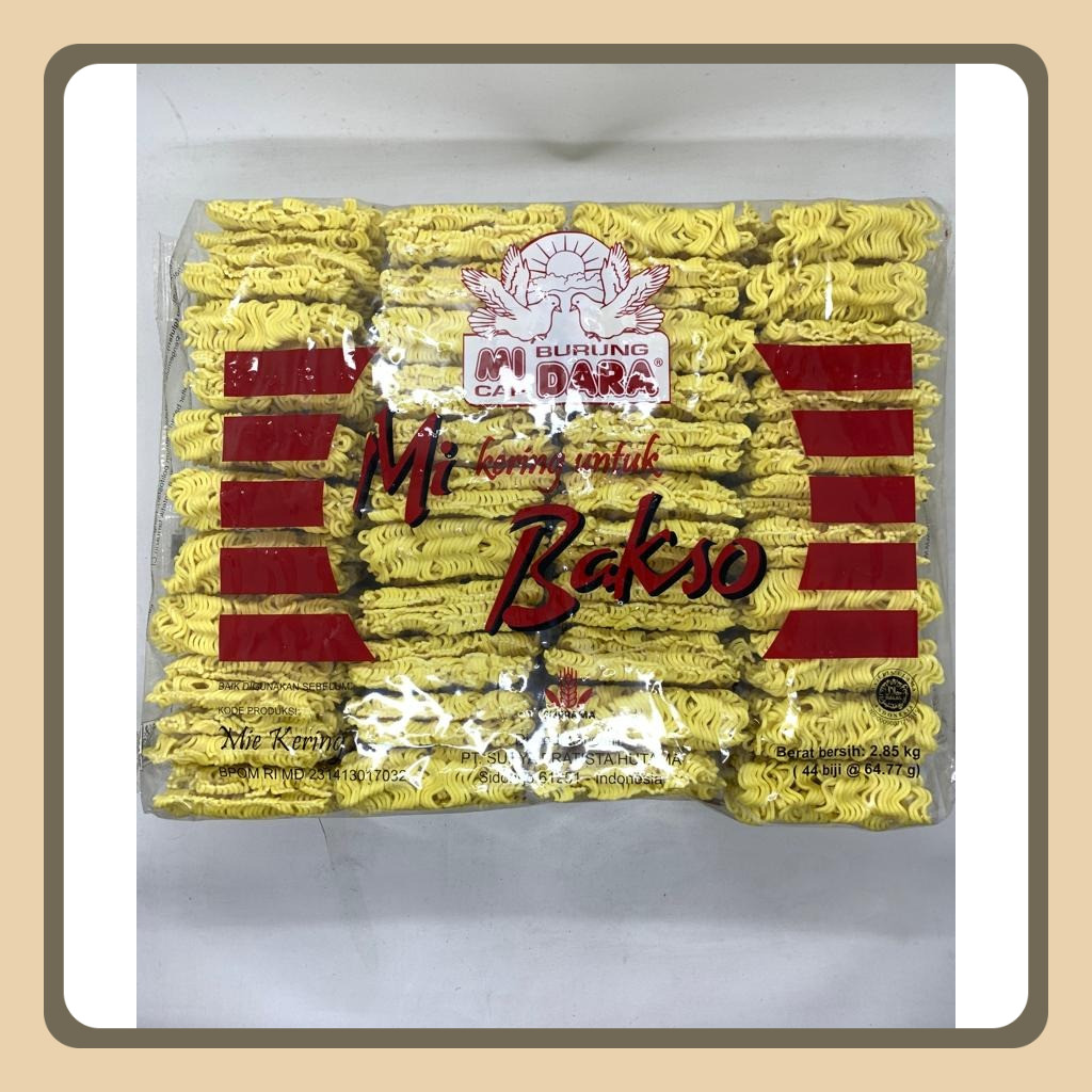 

MIE TELUR KERING DARA BAKSO BAL ISI 44PCS KHUSUS INSTANT