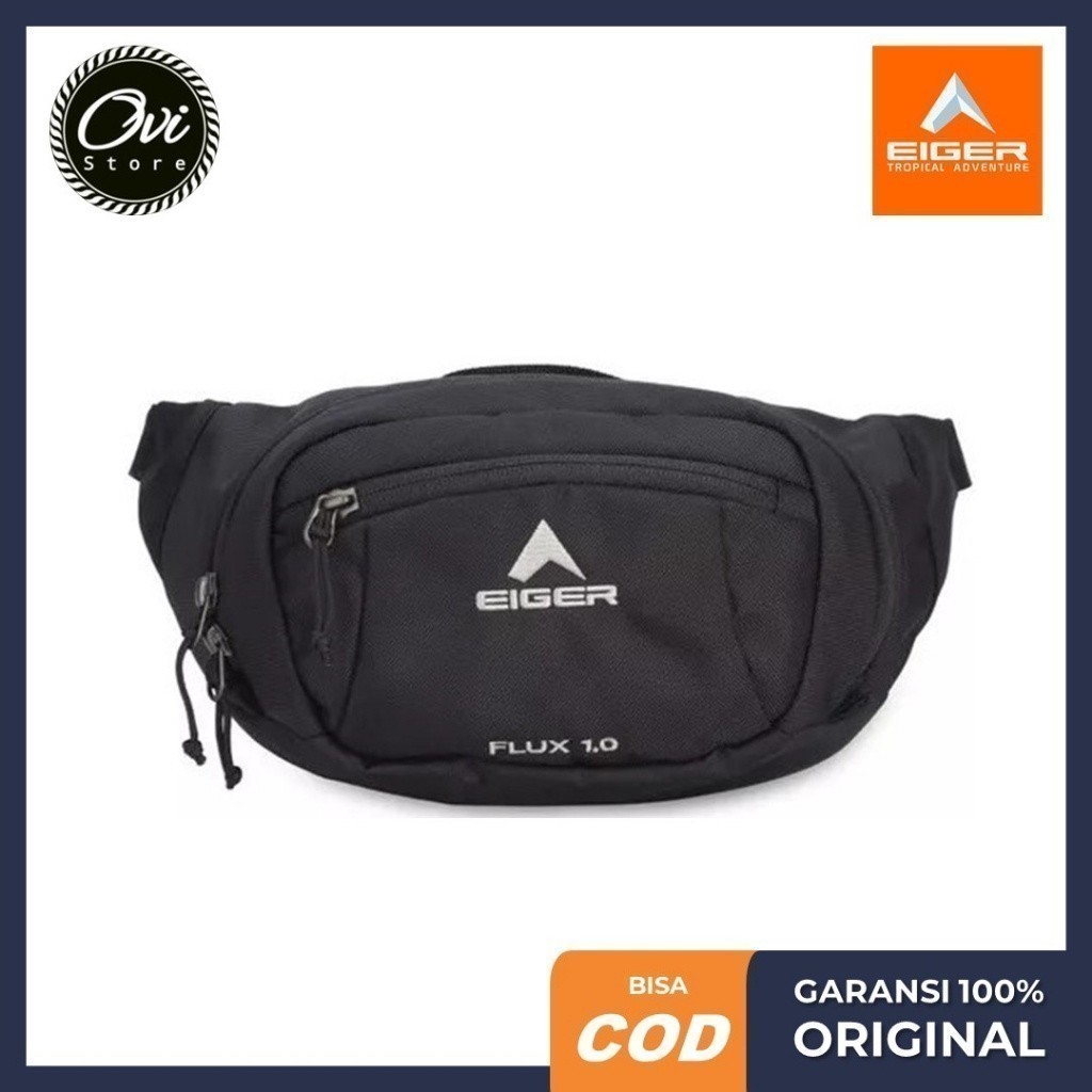 EIGER1989 Flux 1.0 Woman Waist Bag Tas Pinggang Wanita Original