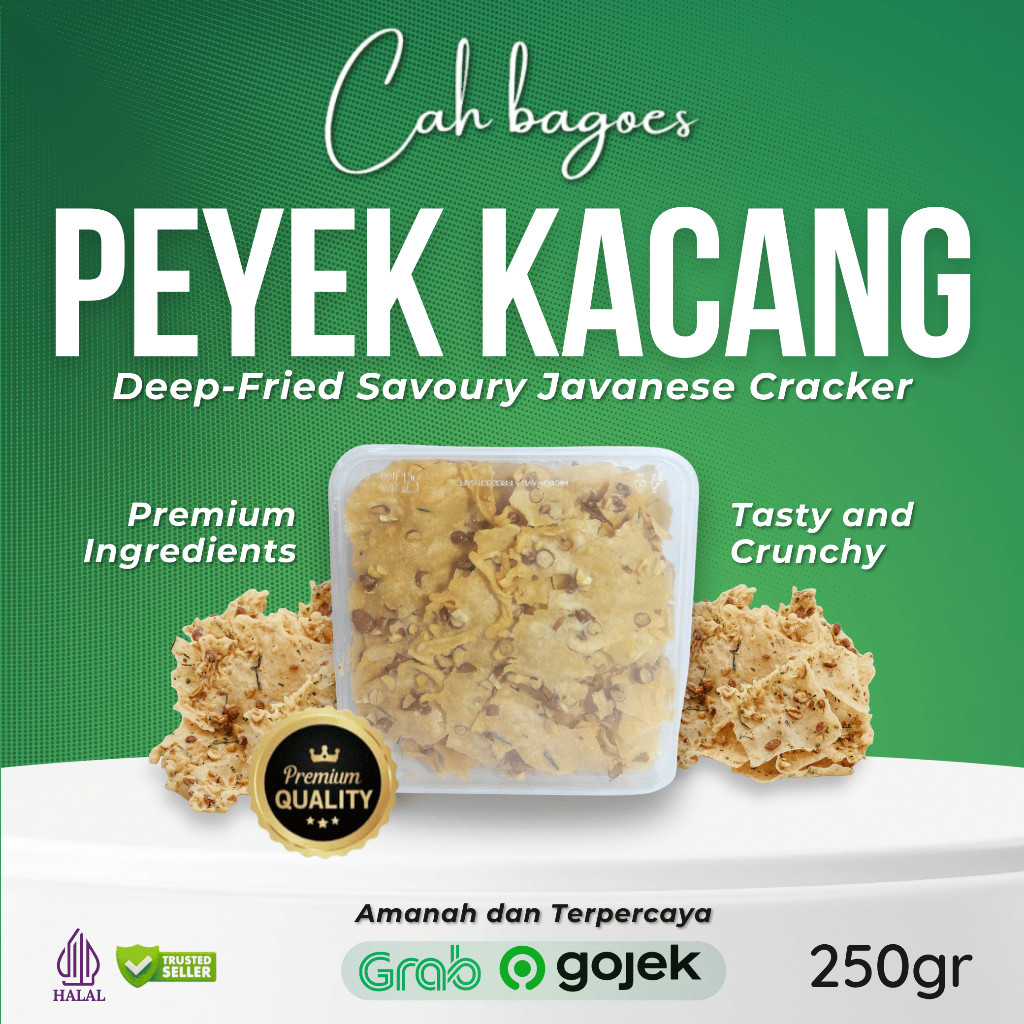 

Peyek Kacang ¼ Kg Amanah Dan Terpercaya