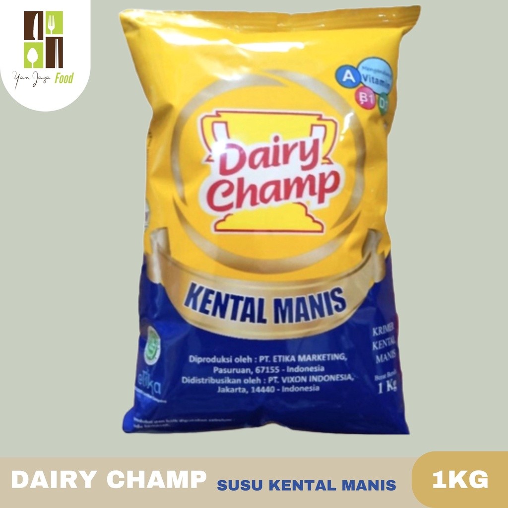

Dairy Champ Susu Kental Manis 1Kg